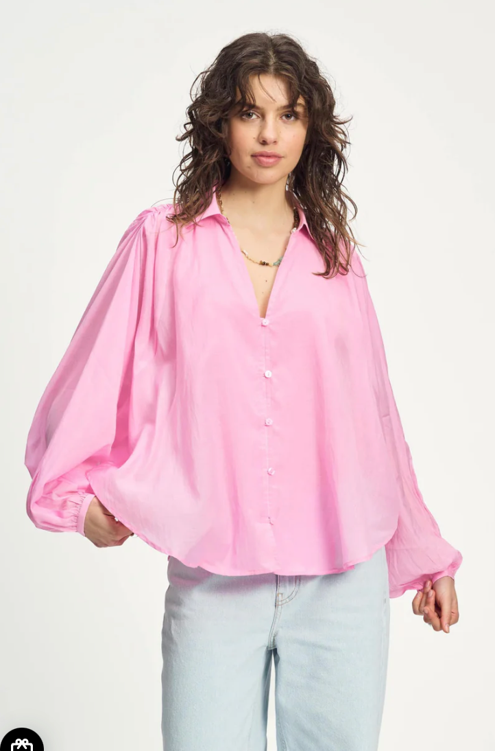 Lena Blouse - Rose Pink