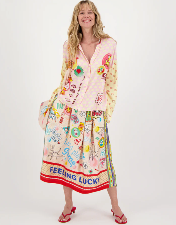 Vanessa Midi Skirt Lucky Me