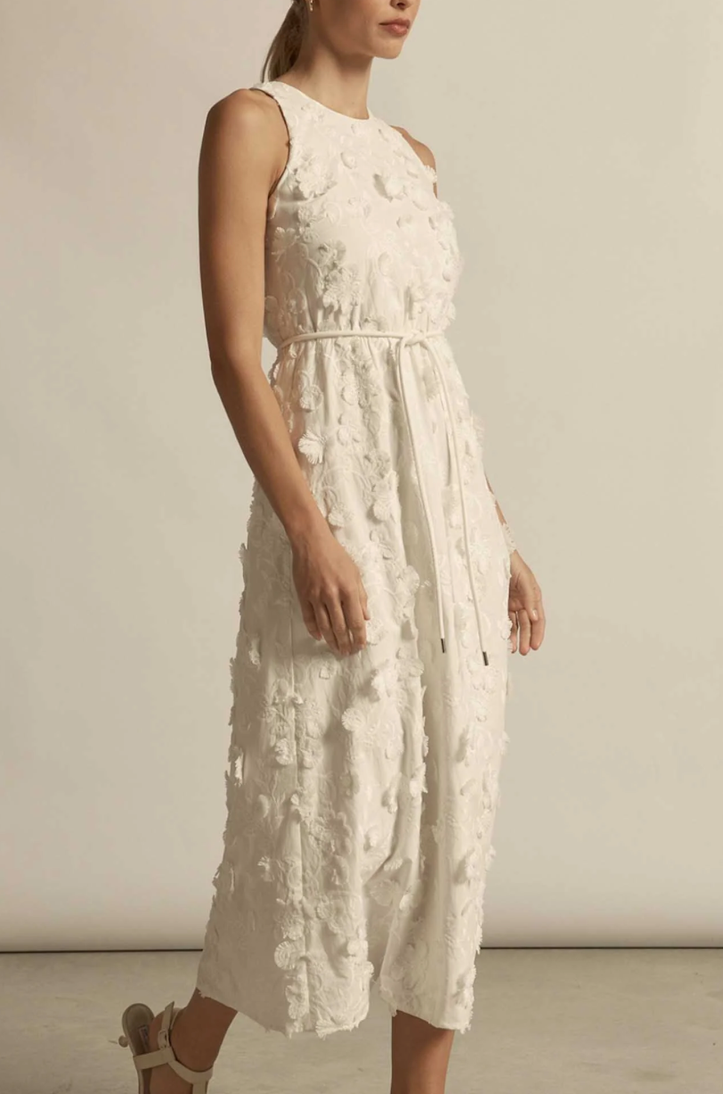 Dusk Dress - Porcelain Broderie