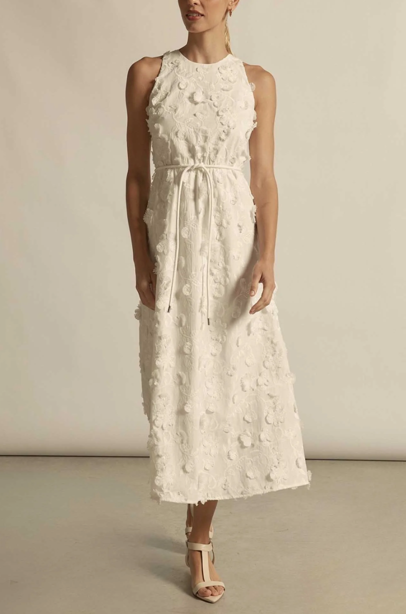 Dusk Dress - Porcelain Broderie