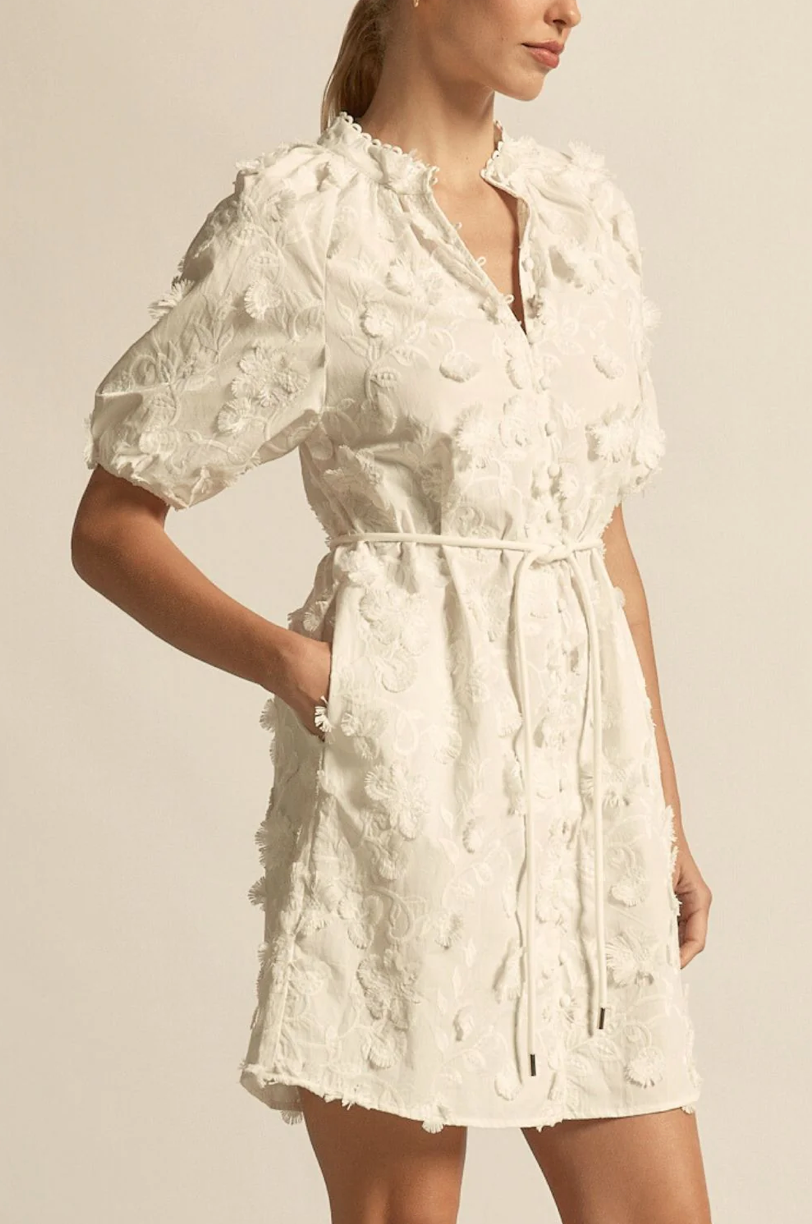 Aspect Dress - Porcelain Broderie