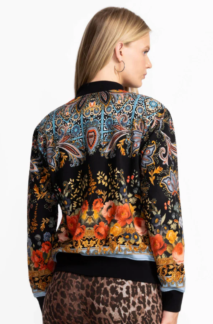 French Terry Bomber Jacket - Leto