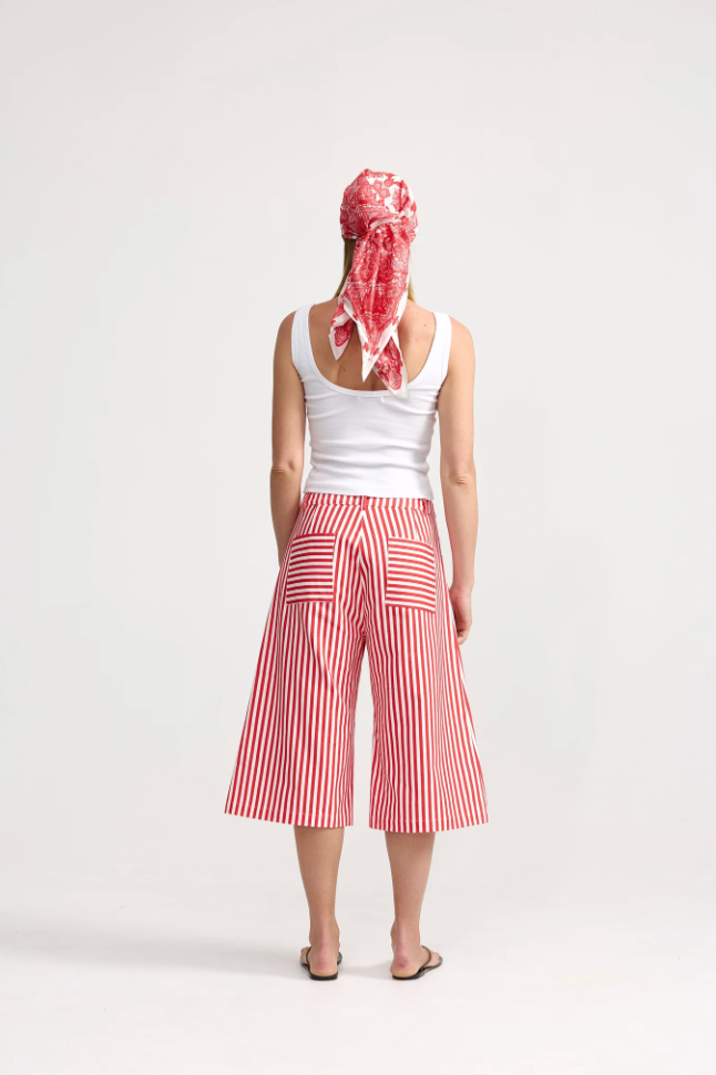 Kennedy Denim Short in Ruby Antique