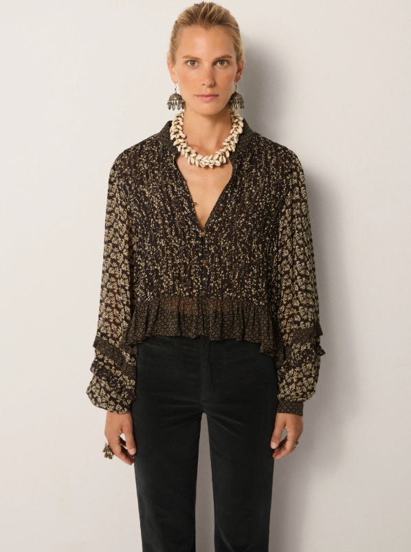 CATALINA BLOUSE BLACK SHEEP