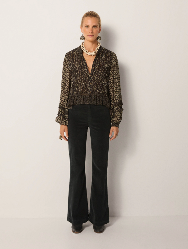 CATALINA BLOUSE BLACK SHEEP