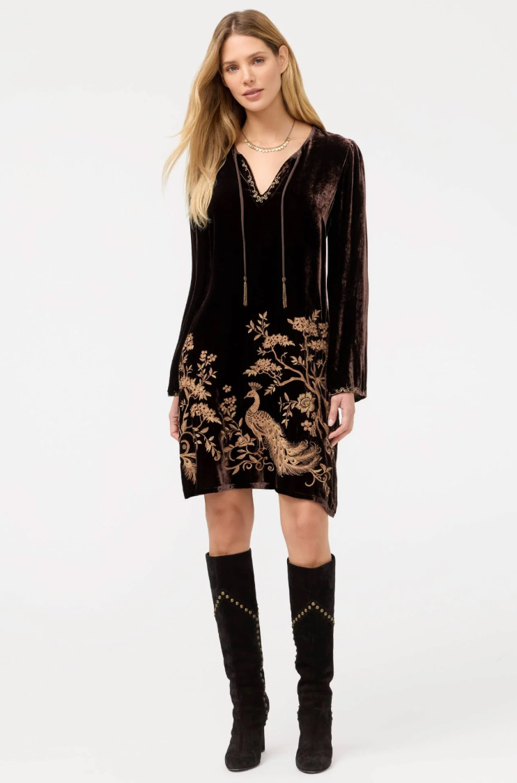 Kimono Sleeve Relaxed Dress - Molly