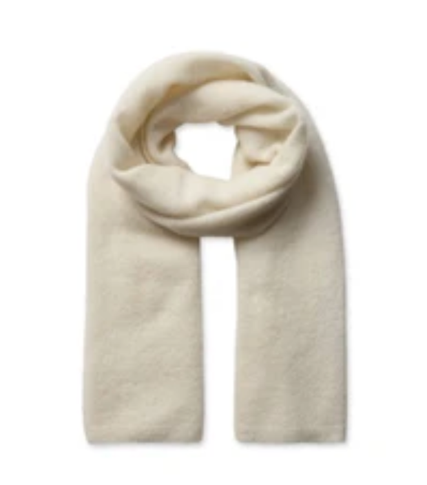 MAPE KNIT SCARF CREAM