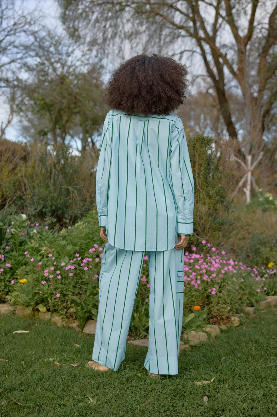 Buddy Shirt Bluebell Stripe