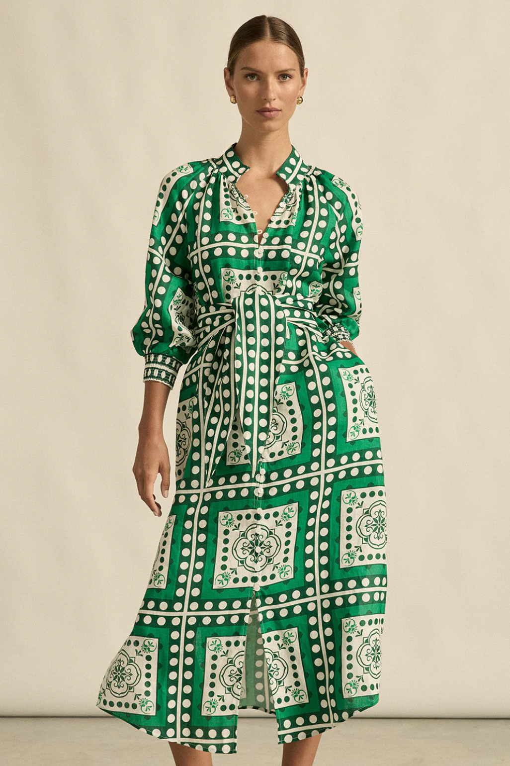 Flourish Dress Parrot Scarf