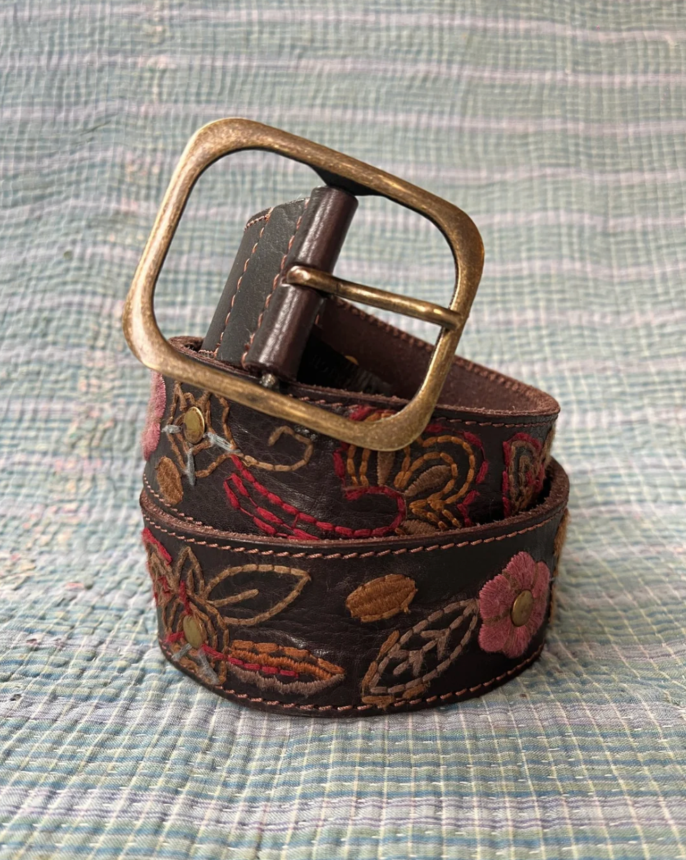 Noa Fuji Belt Brown