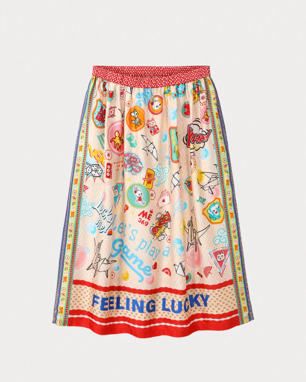 Vanessa Midi Skirt Lucky Me