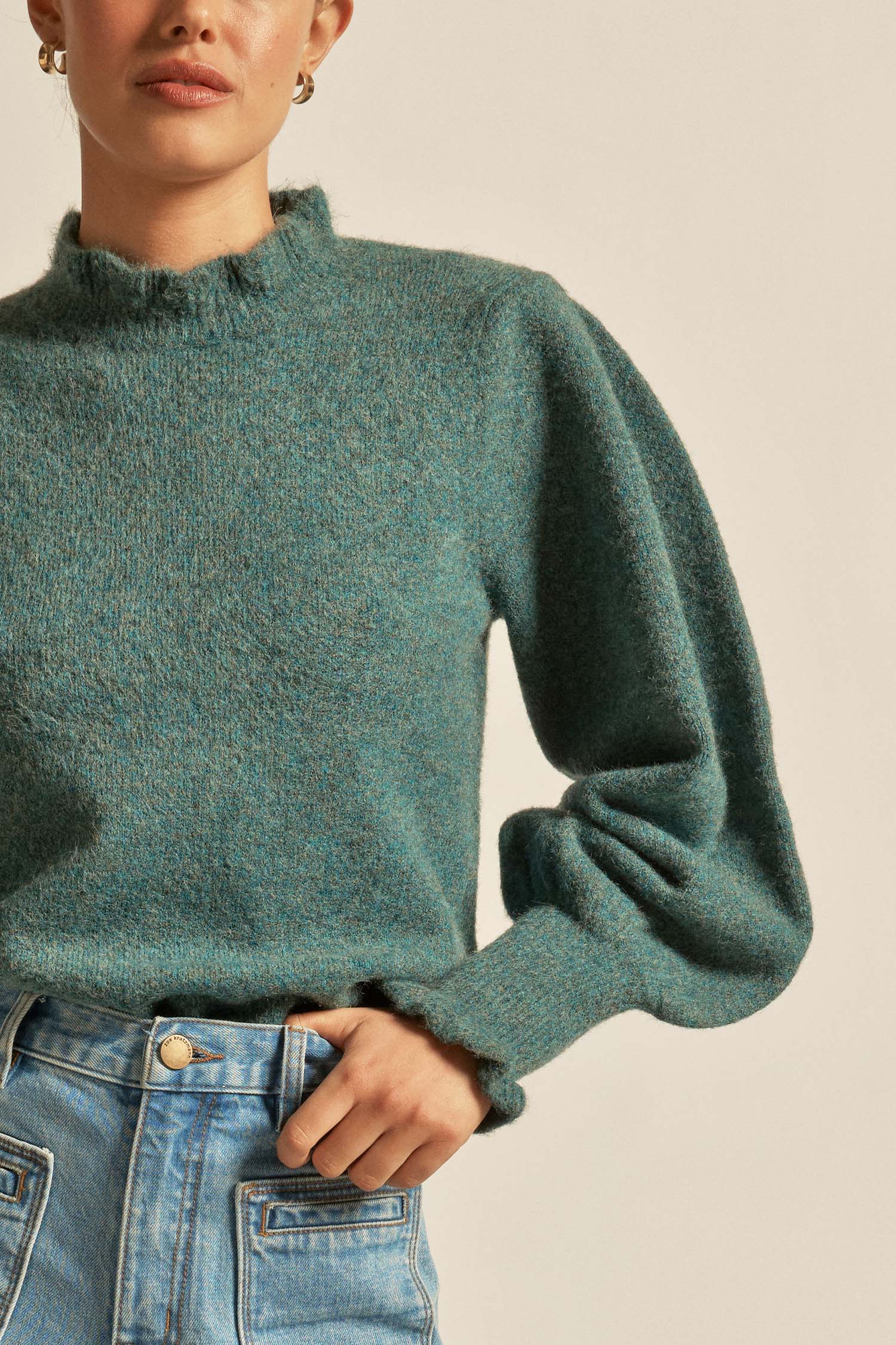 Ascent Knit Green