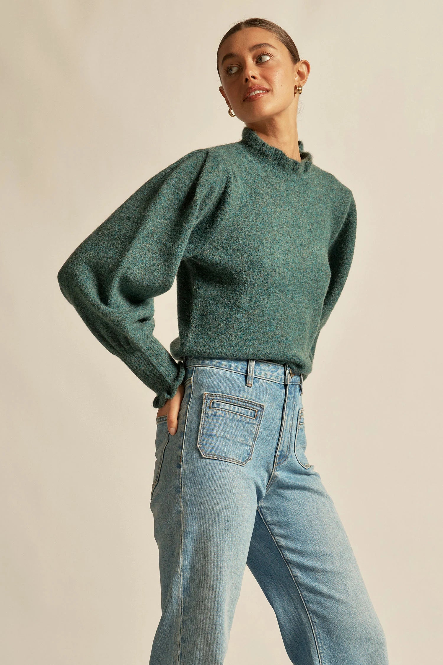 Ascent Knit Green