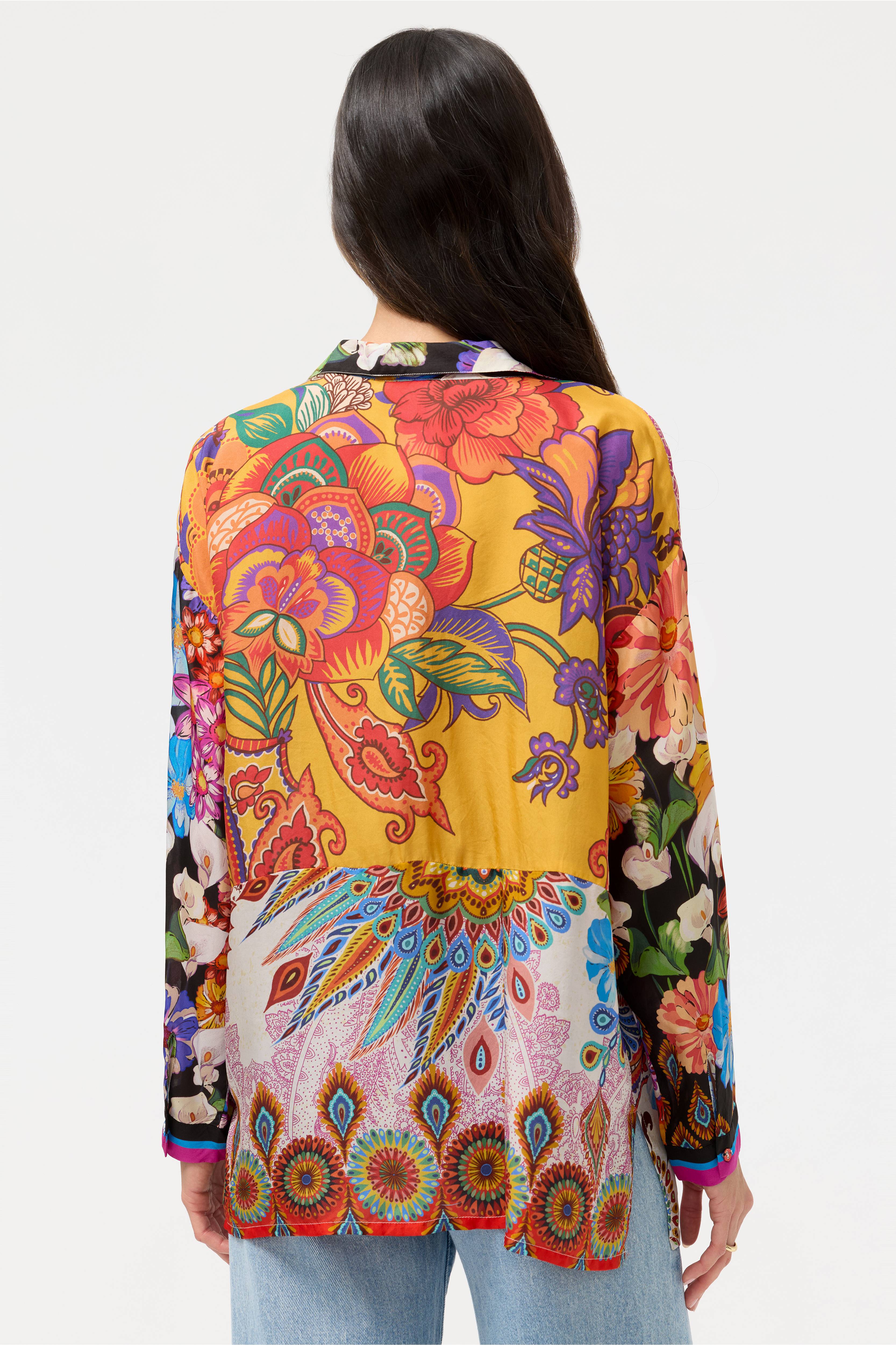 Audrey Shirt Magnolia Patchwork