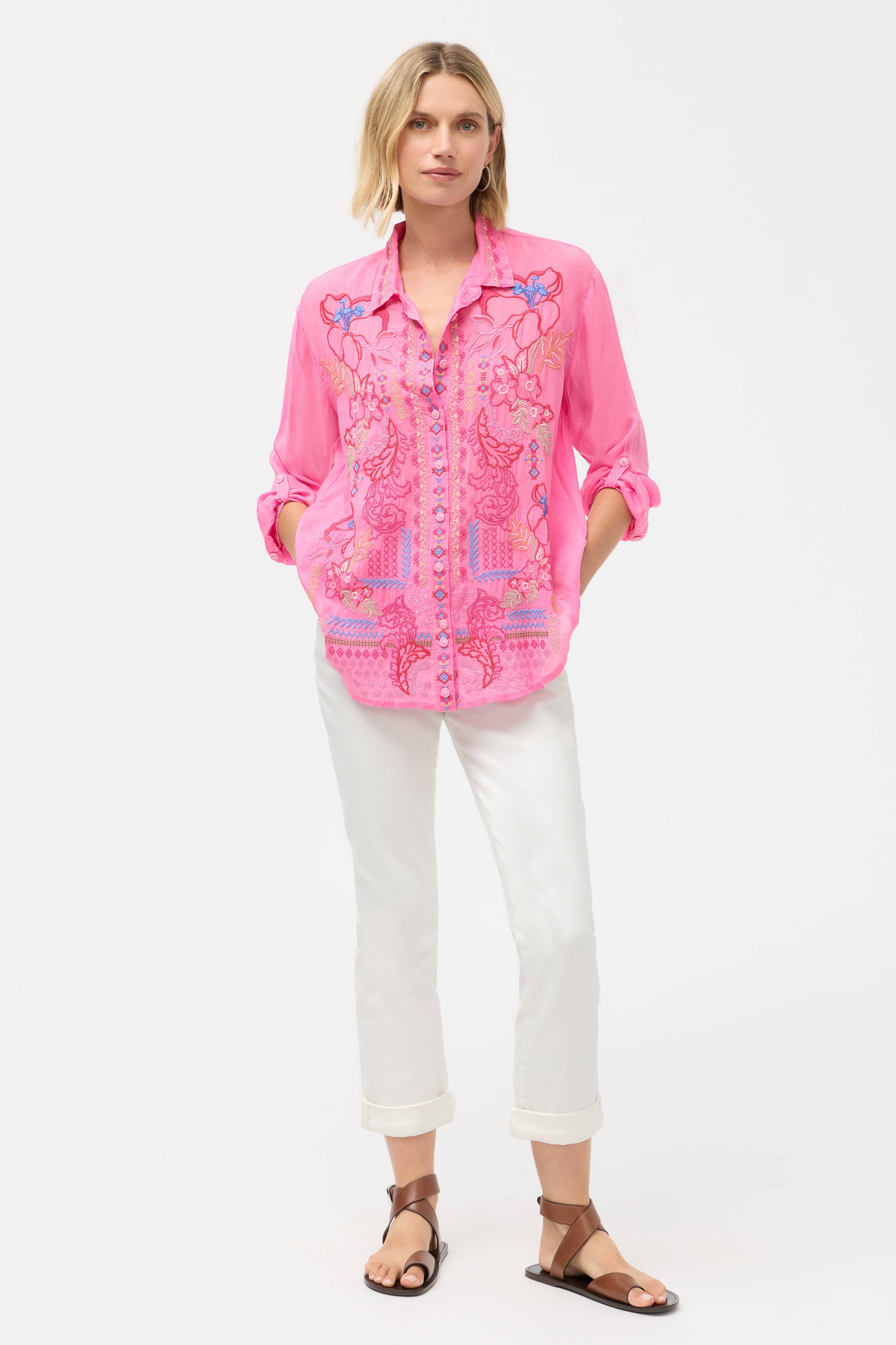 Luisa Shirt Music in Gin Fizz