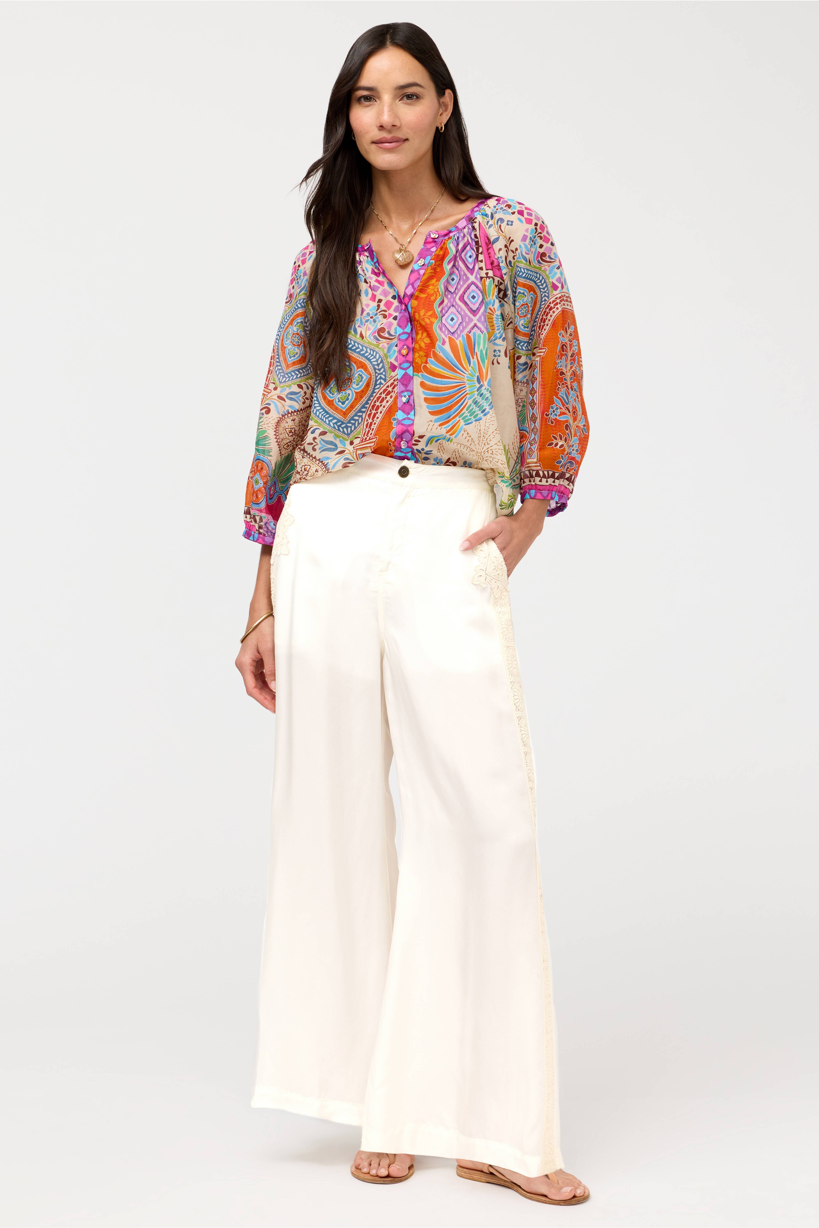 Michaella Peasant Blouse Avelar