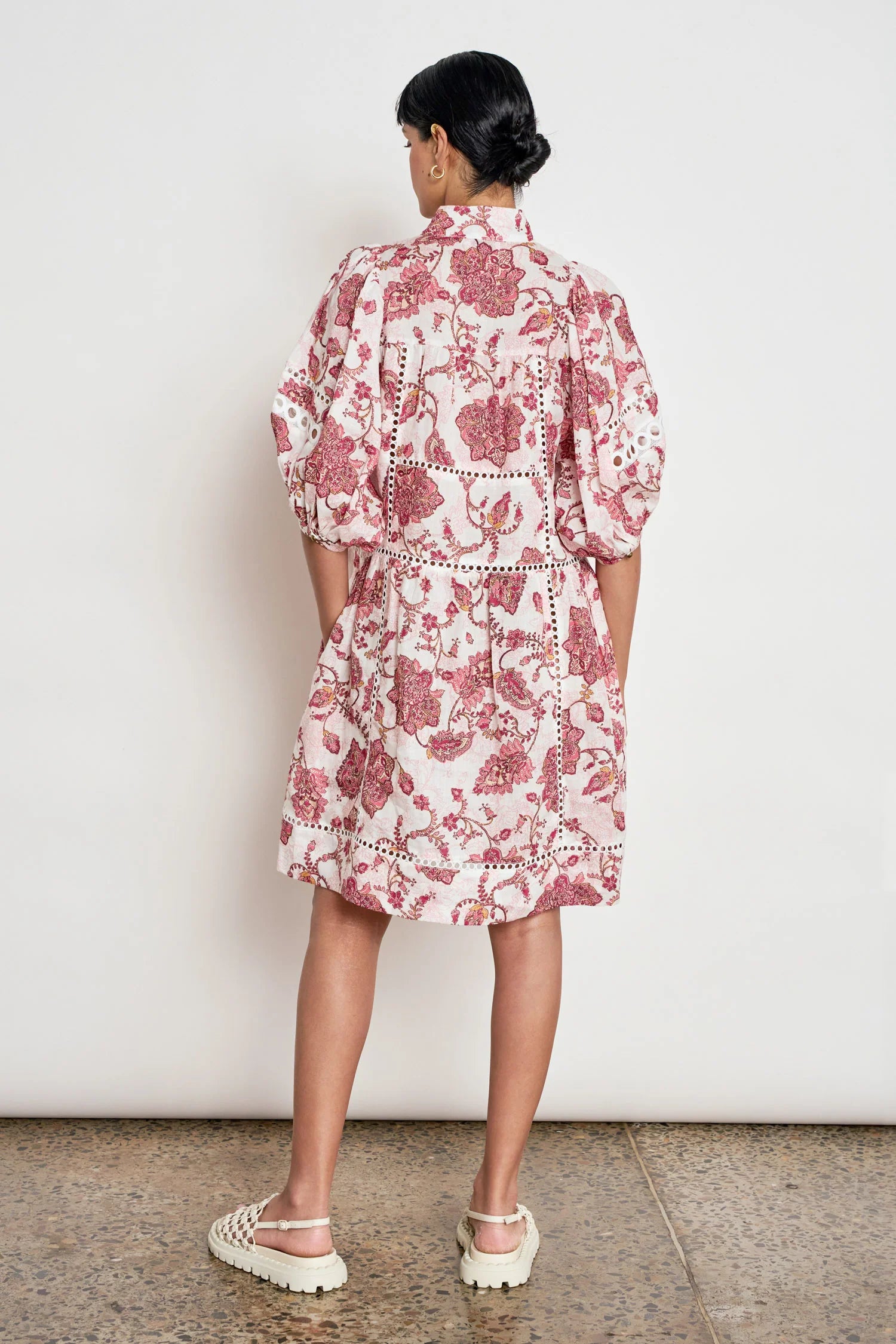 Capture Dress Rose Paisley