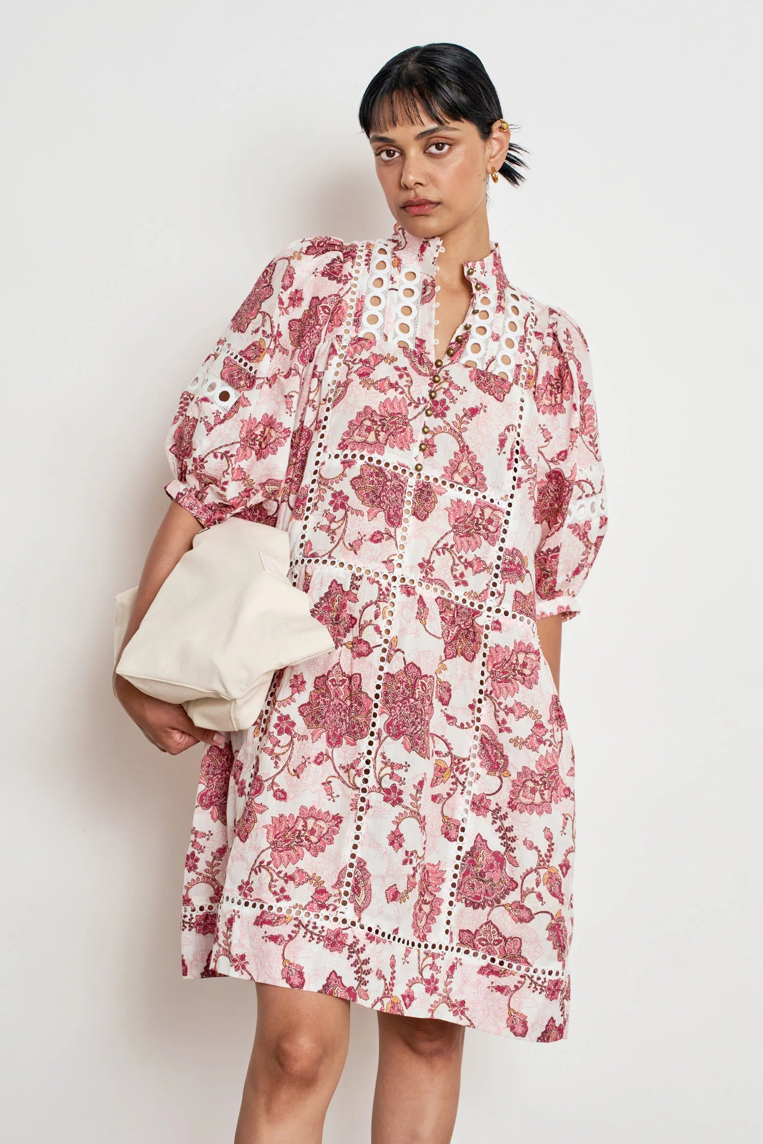 Capture Dress Rose Paisley