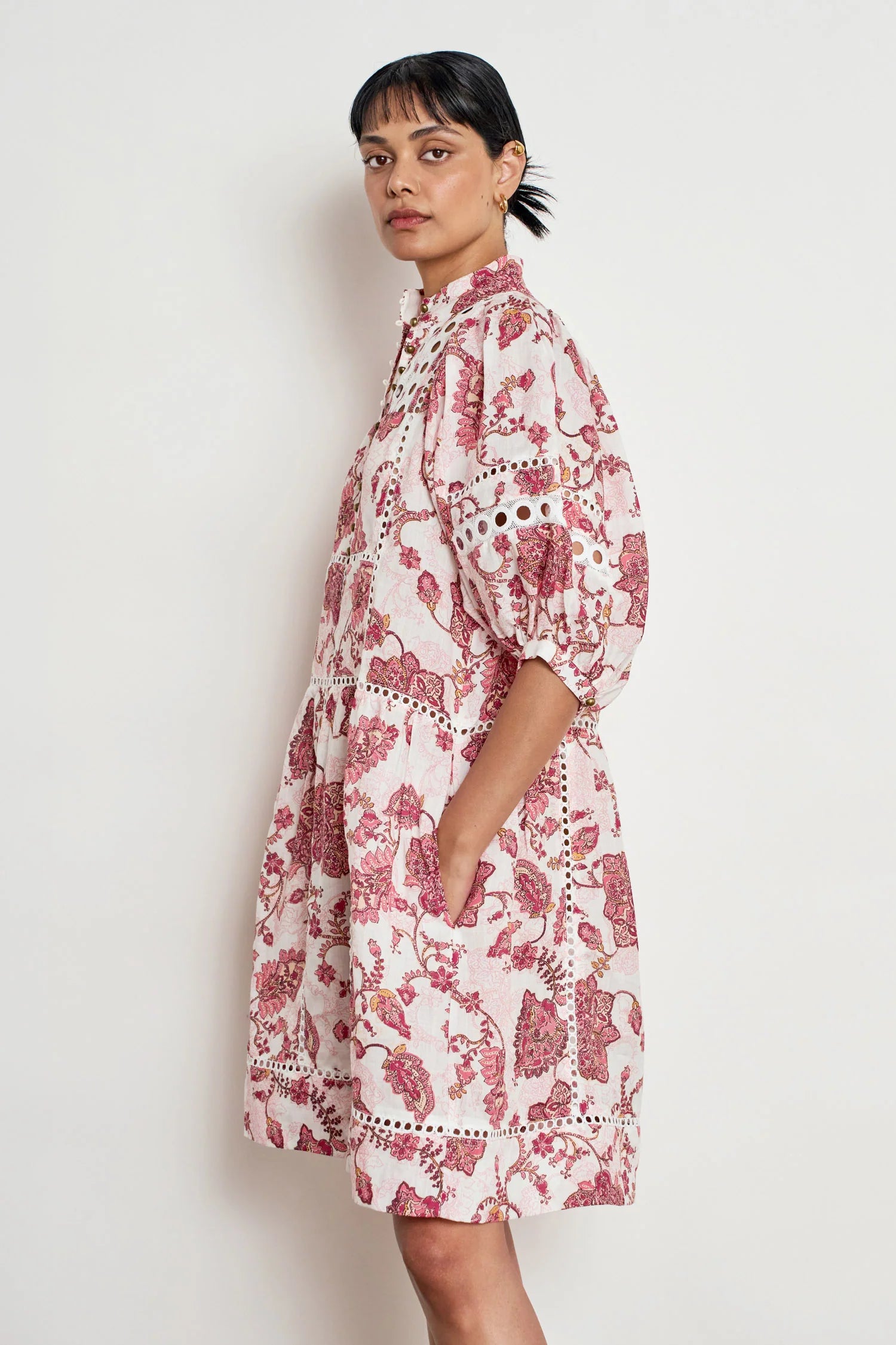 Capture Dress Rose Paisley
