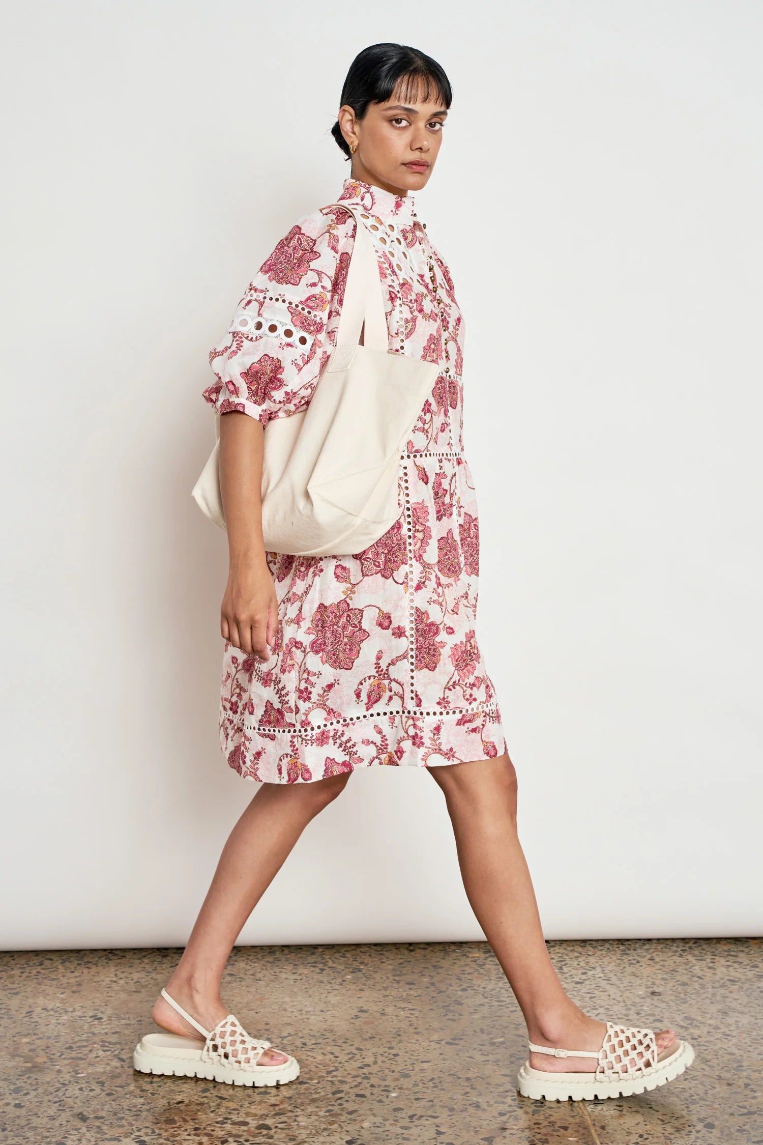 Capture Dress Rose Paisley
