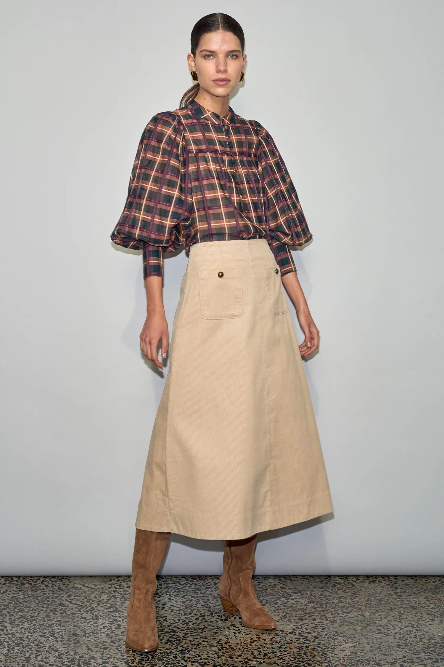 Cove Skirt Cream