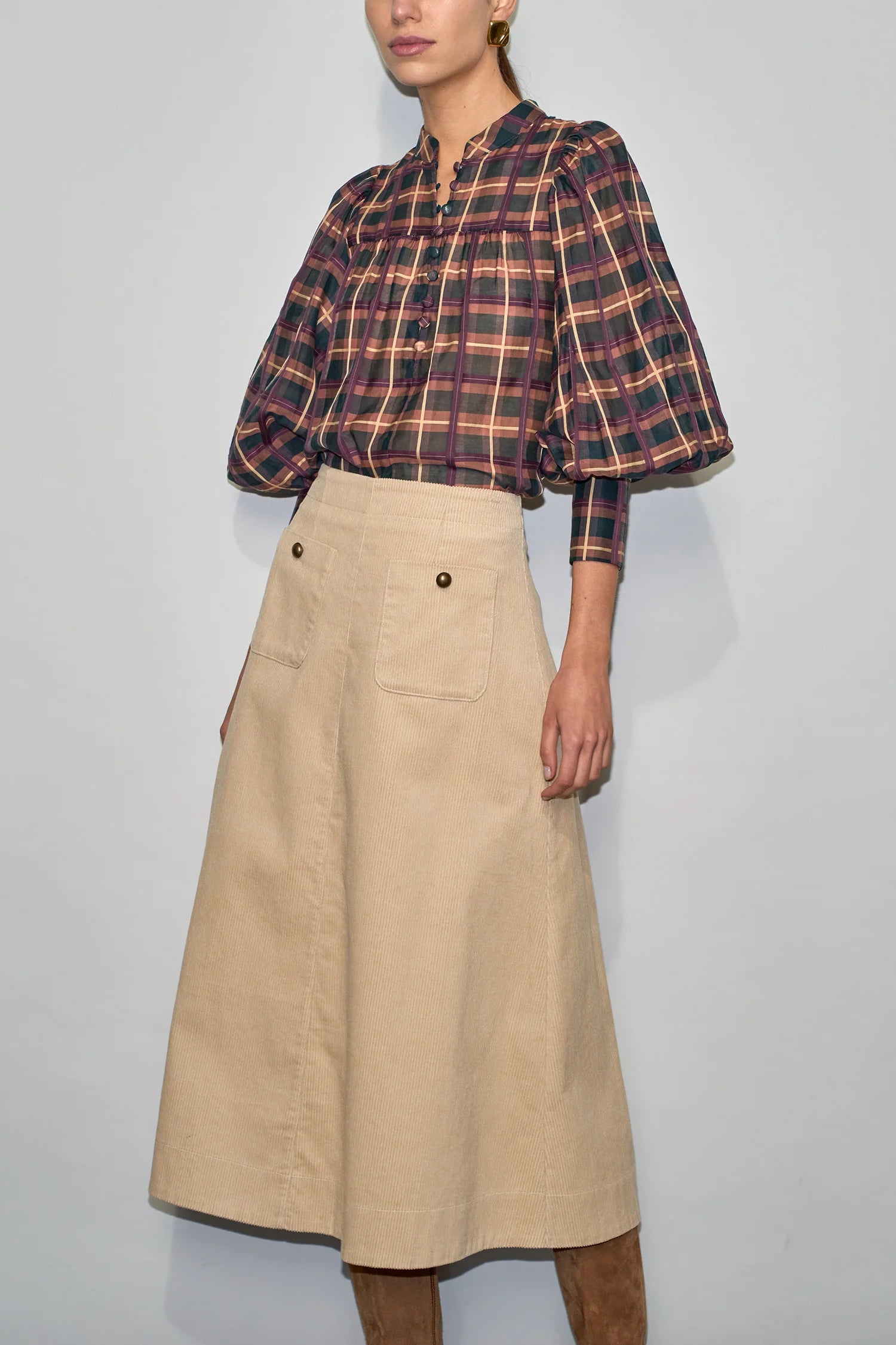 Cove Skirt Cream