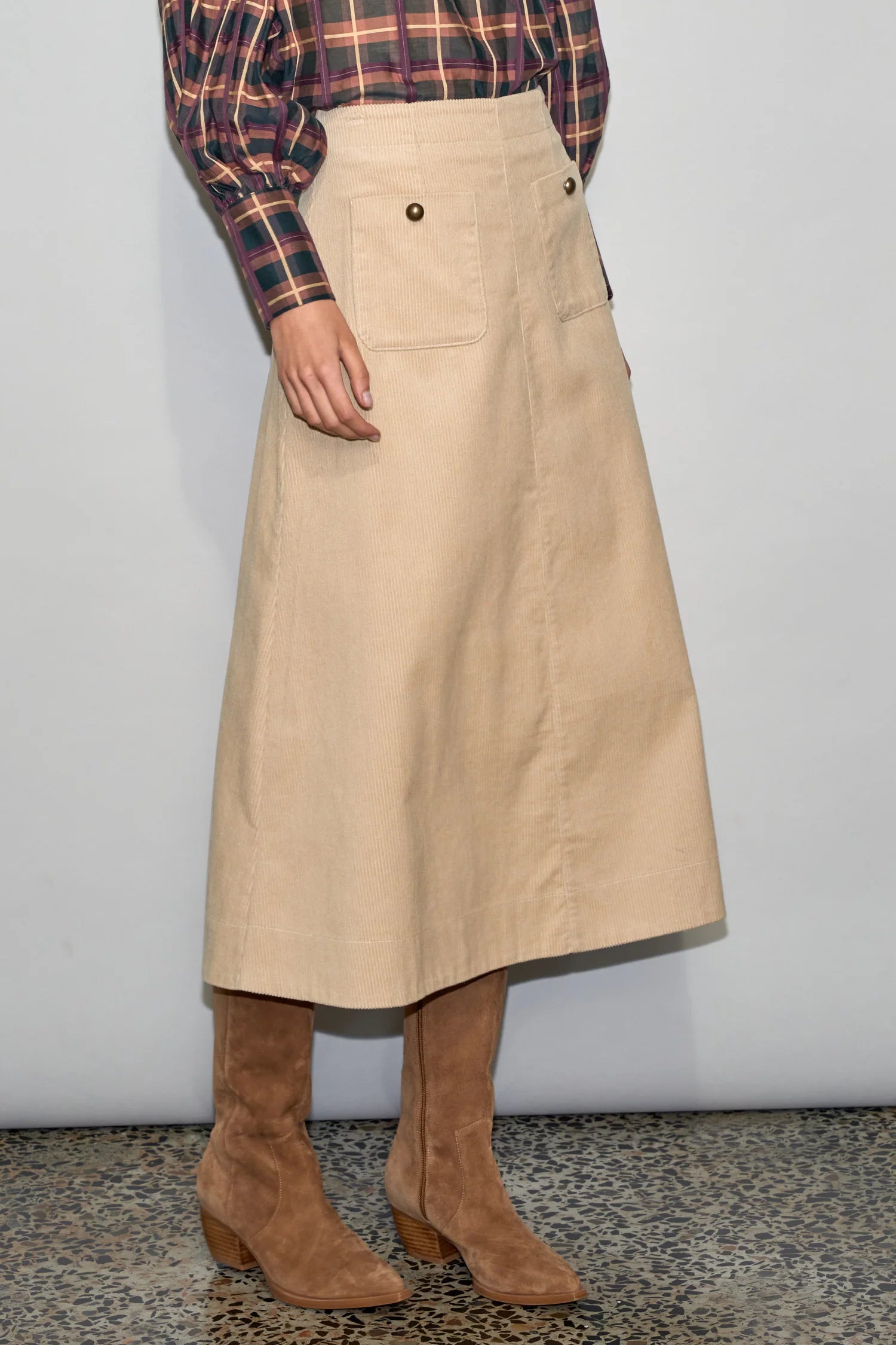 Cove Skirt Cream