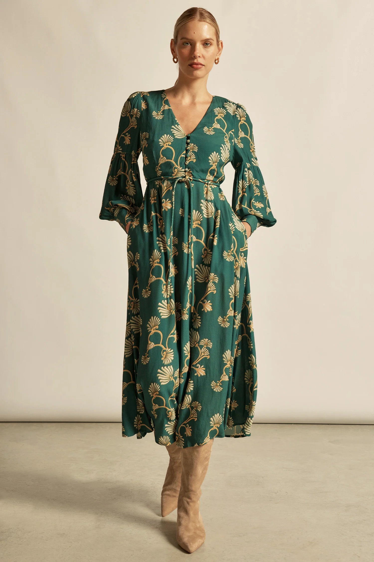 Drift Dress Grove Nouveau