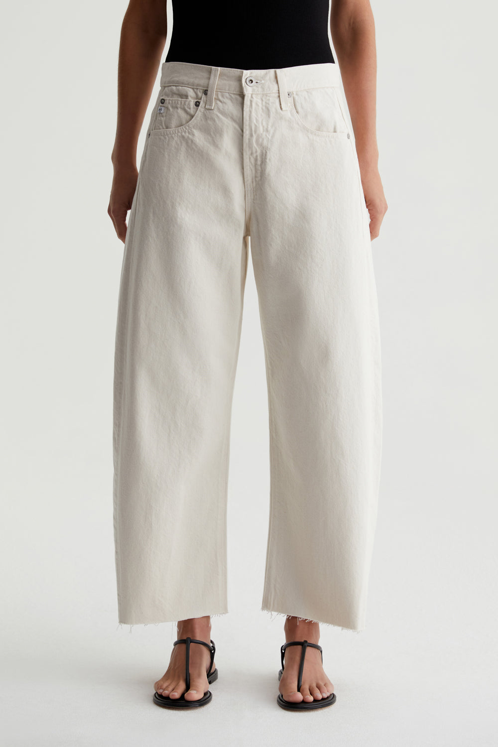 Hattie Crop Jean Opal Stone