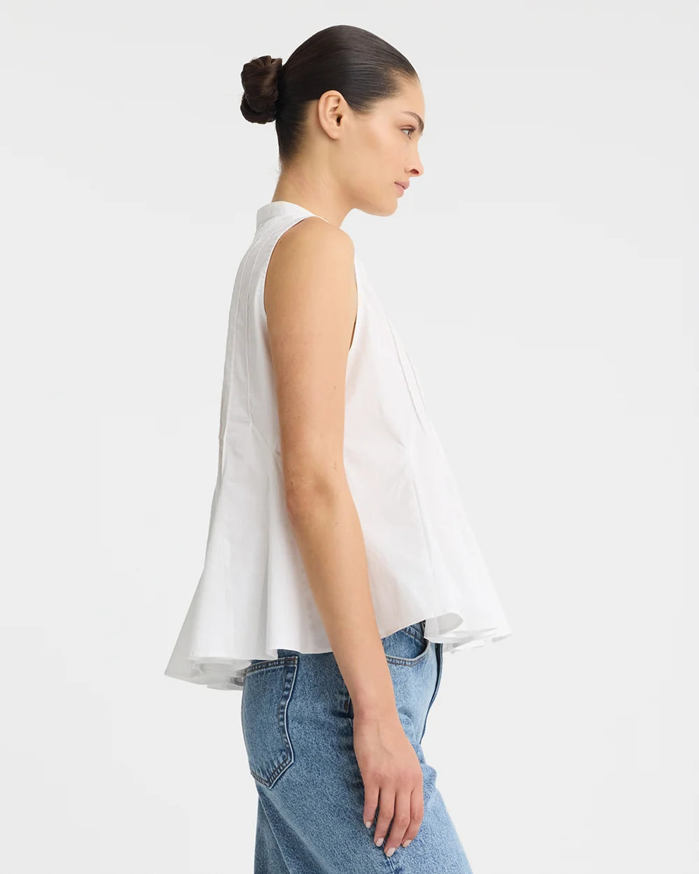Devin Pintuck Shirt White