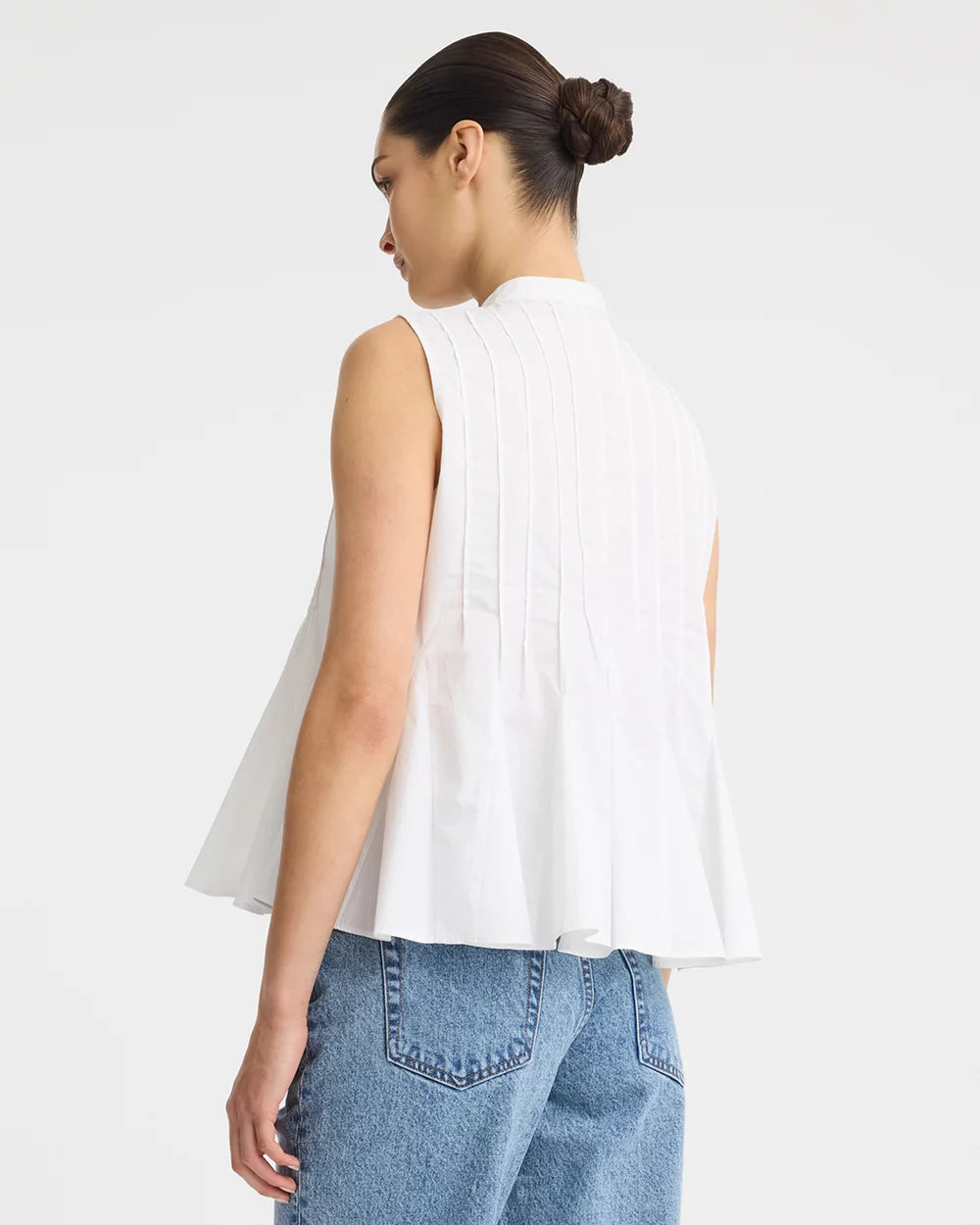 Devin Pintuck Shirt White