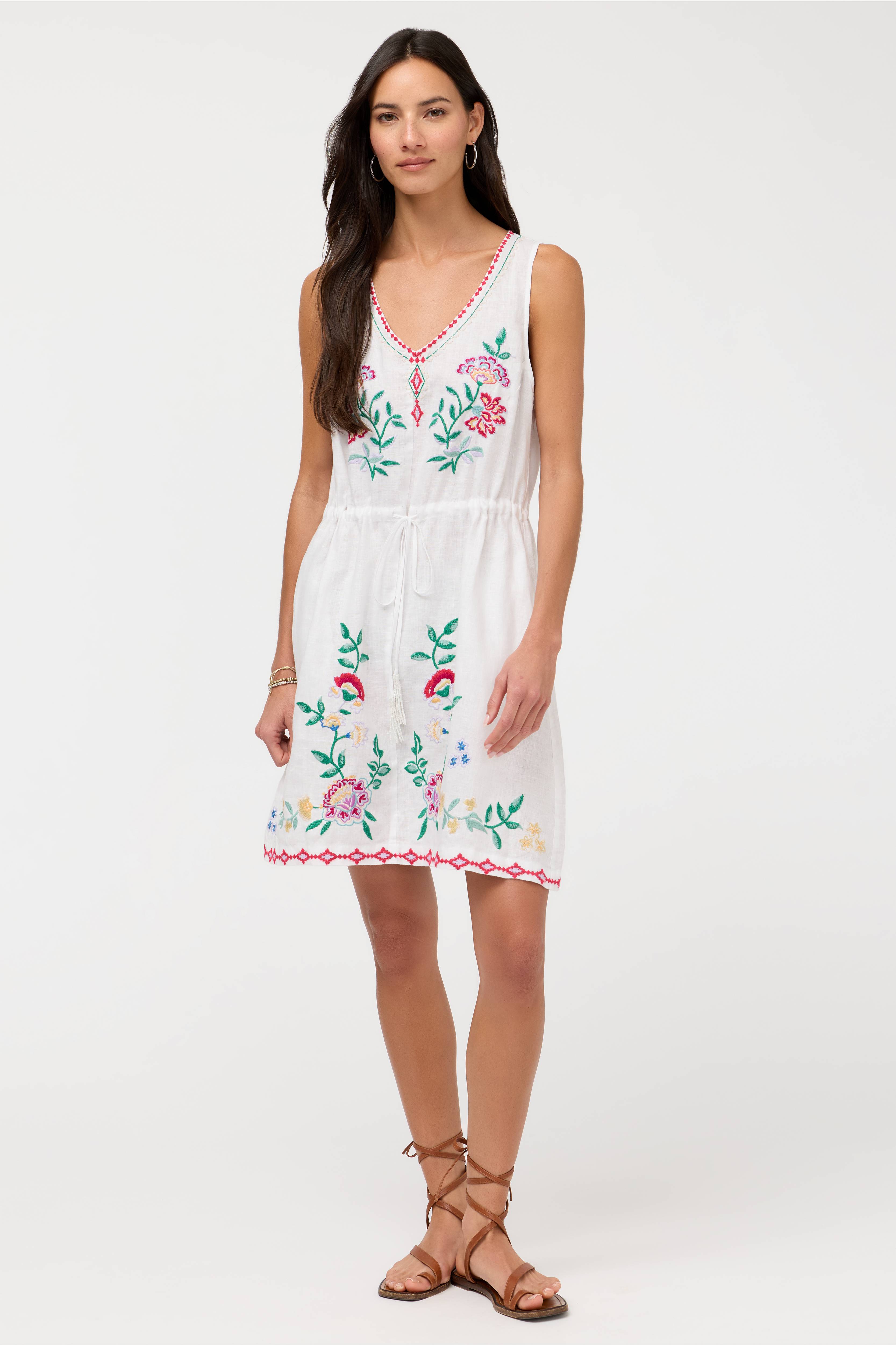 Drawstring Tank Dress Sloane