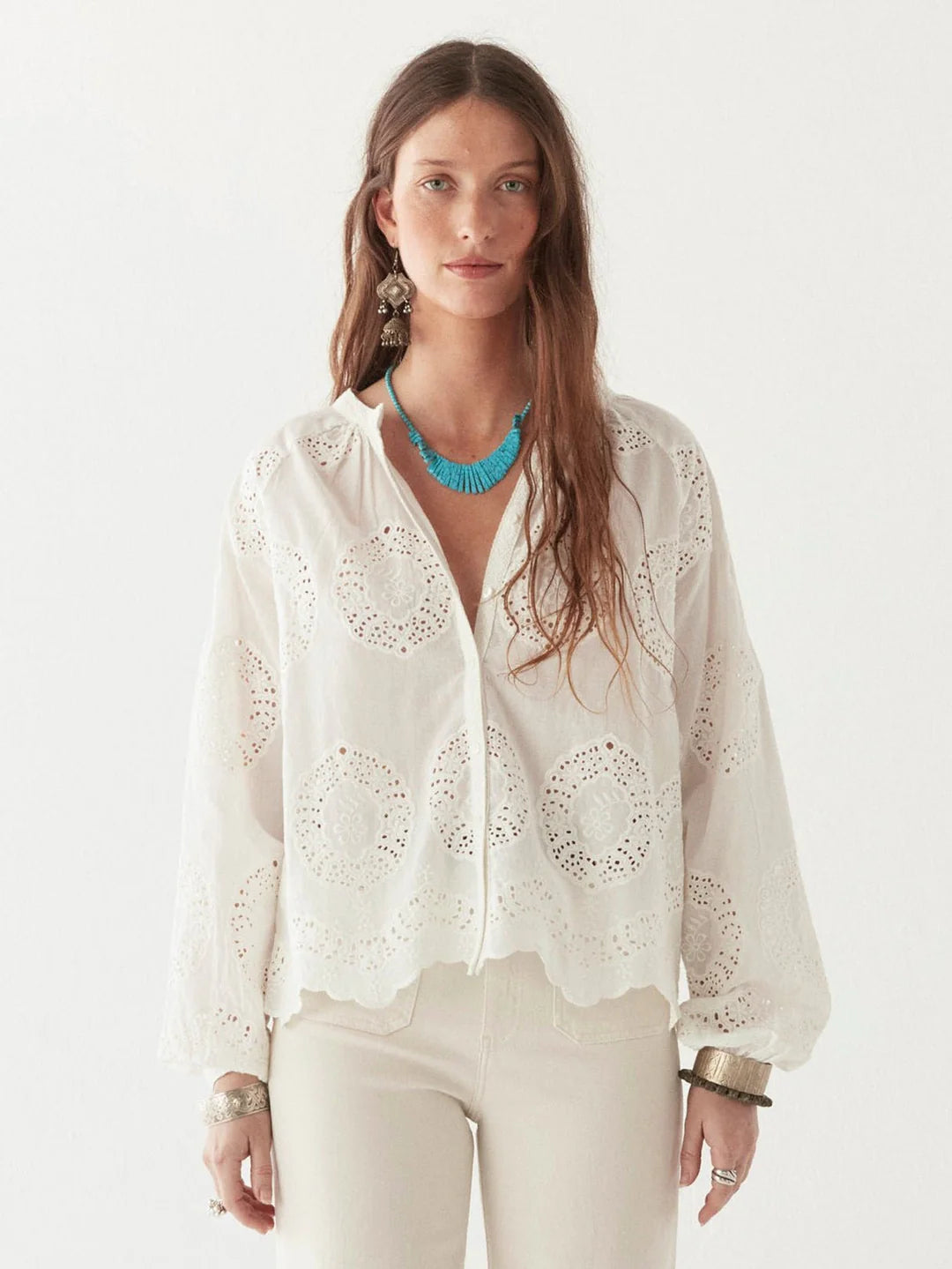 Margaret Bath Rose Blouse