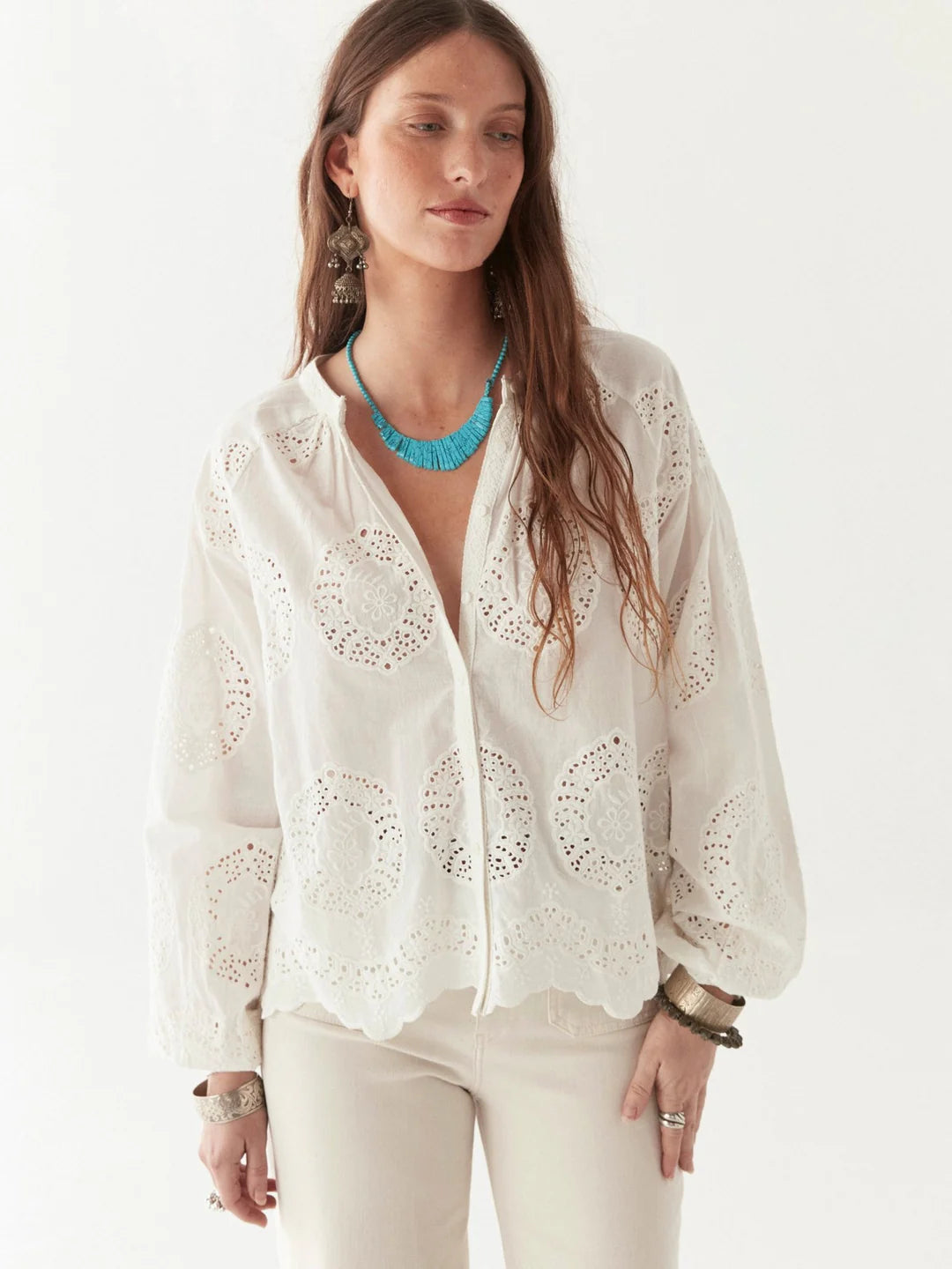 Margaret Bath Rose Blouse