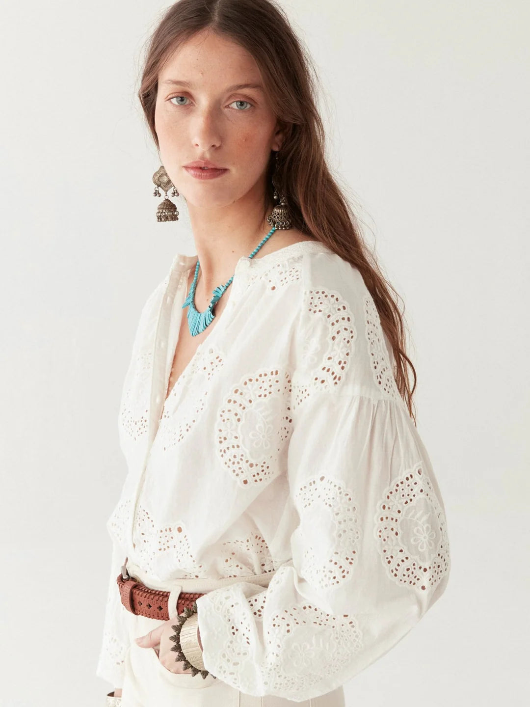 Margaret Bath Rose Blouse