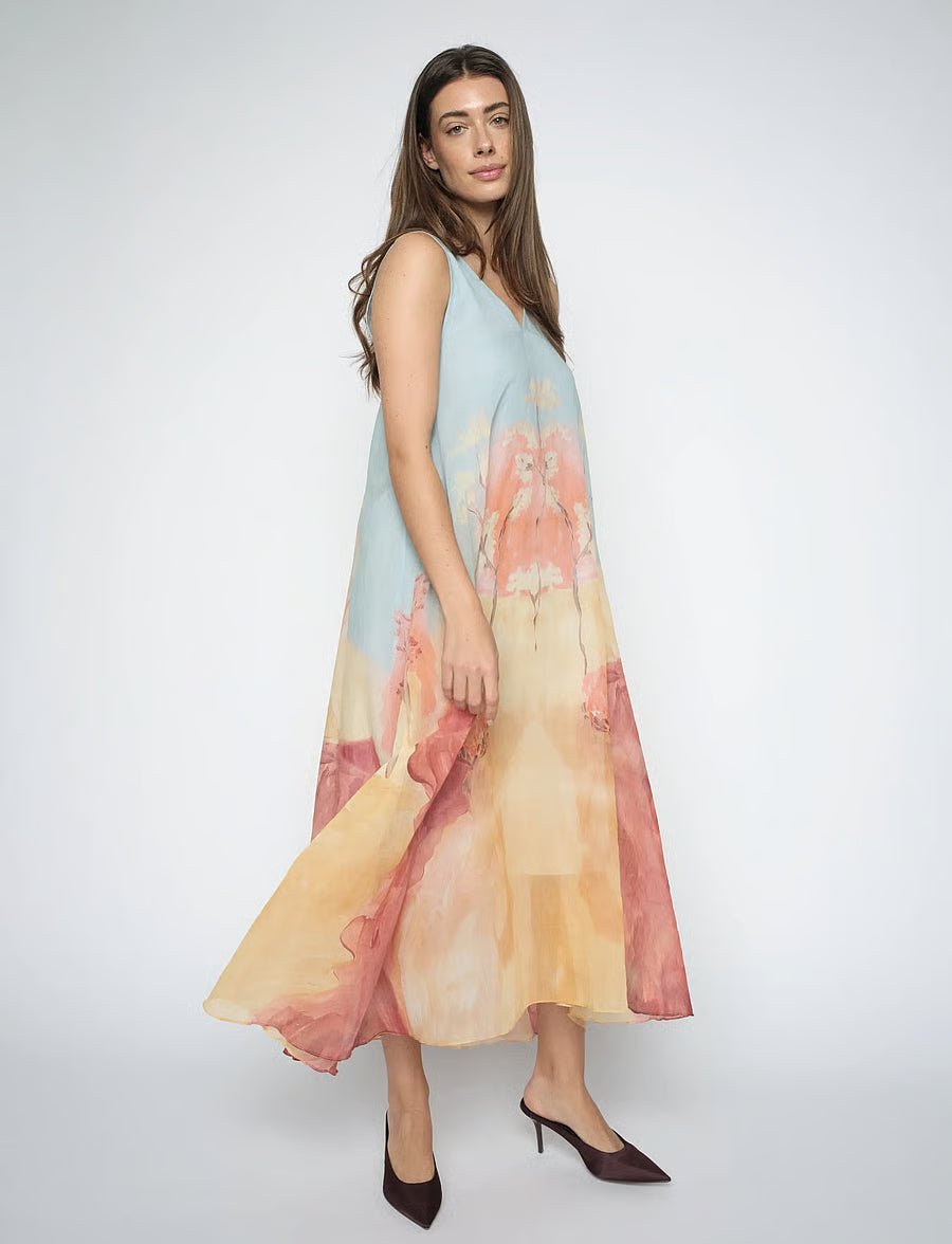 Nylo Landscape Dress Skyway