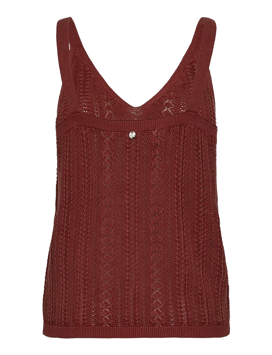 Cressida Wash Knit Top Cowhide