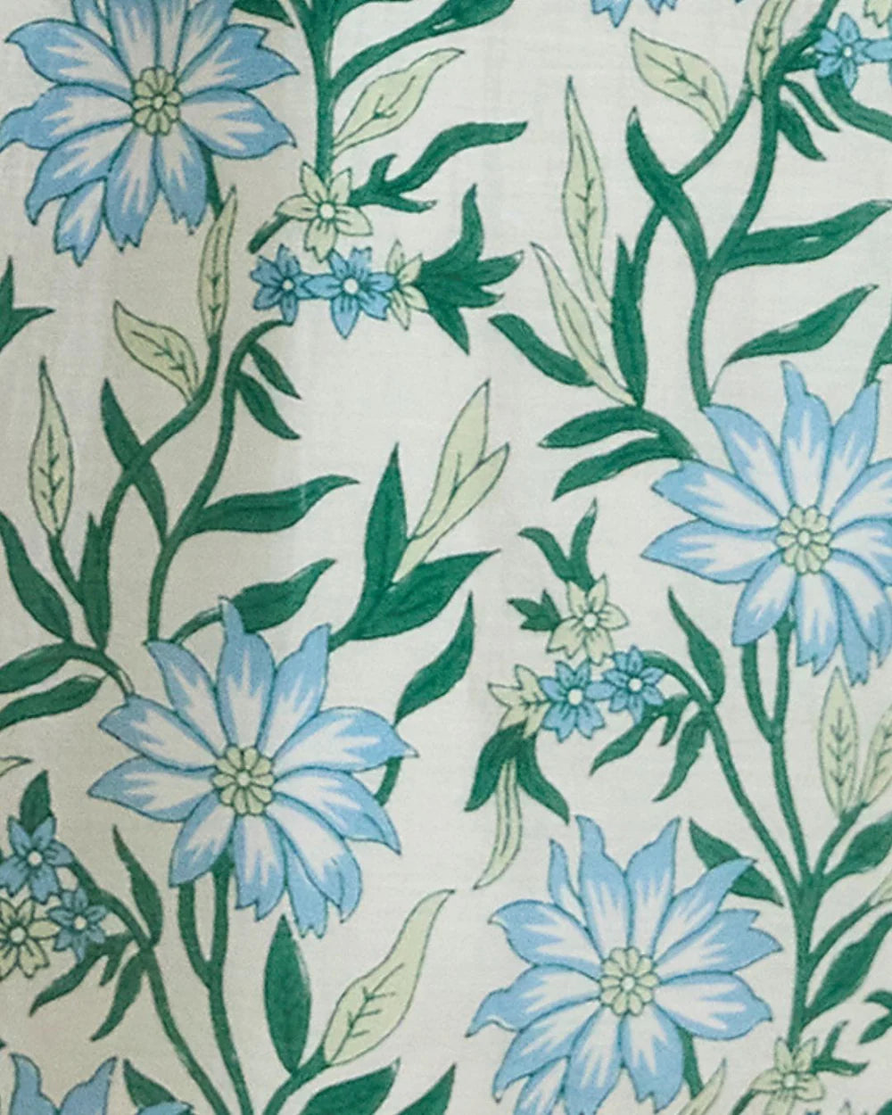 Oceanus Dress - Spring Daisy Light Blue