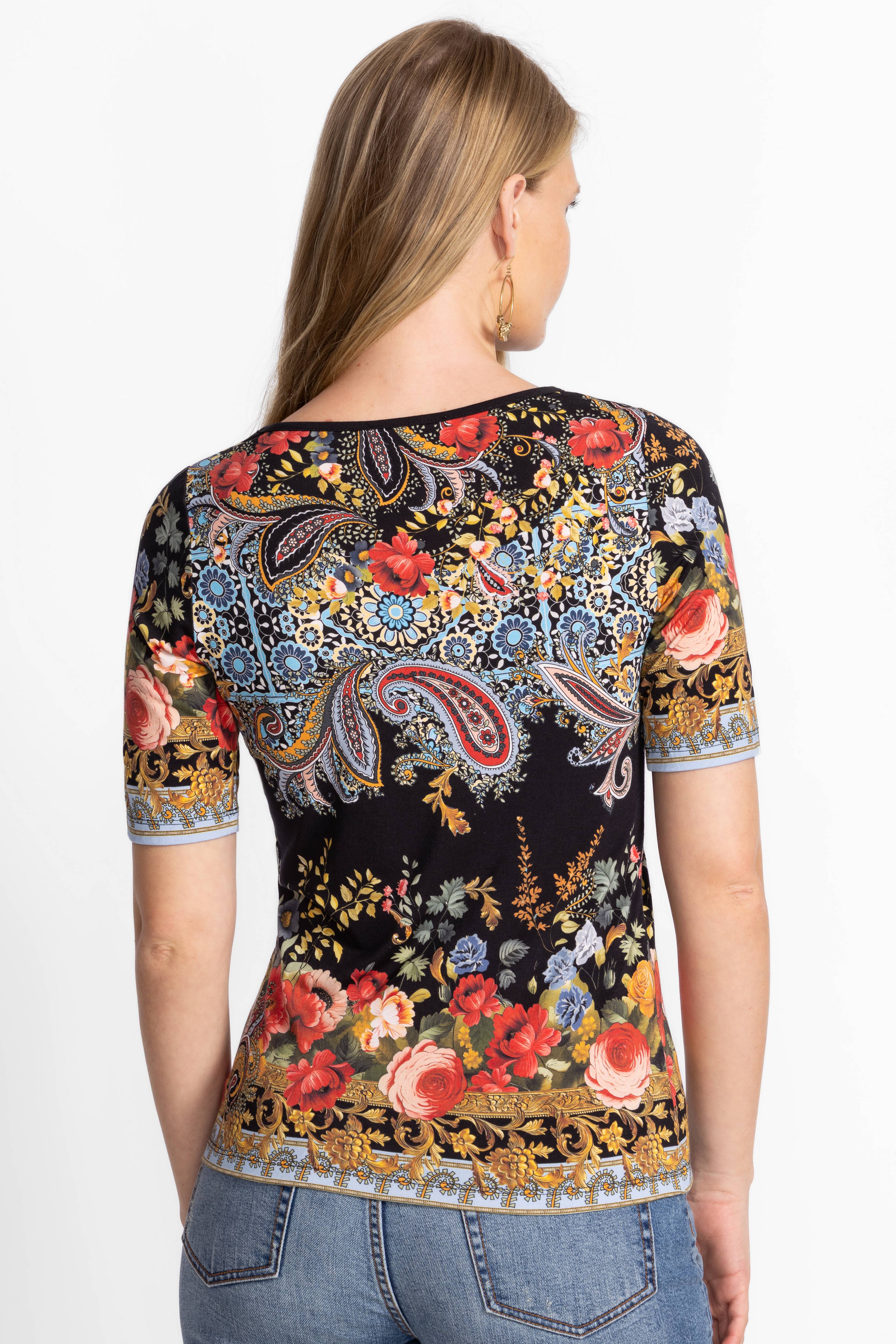 The Janie Favourite Boat Neck Tee Leto
